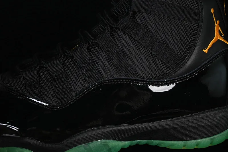 All categories Air Jordan Jordan series basketball shoes Air Jordan 11 Air Jordan 11 Retro "Green Black" AJ11 Joe 11 black and green CT8012-037